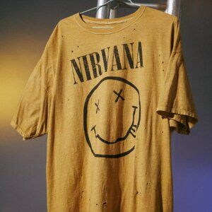 Nirvana Destroyed T-Shirt Dress